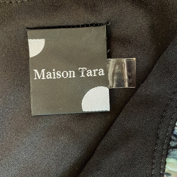 NWT Maison Tara Floral Belted Wide Leg Jumpsuit size 10 - Picture 5 of 8